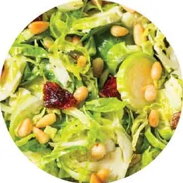 Shaved Brussels Sprout Salad